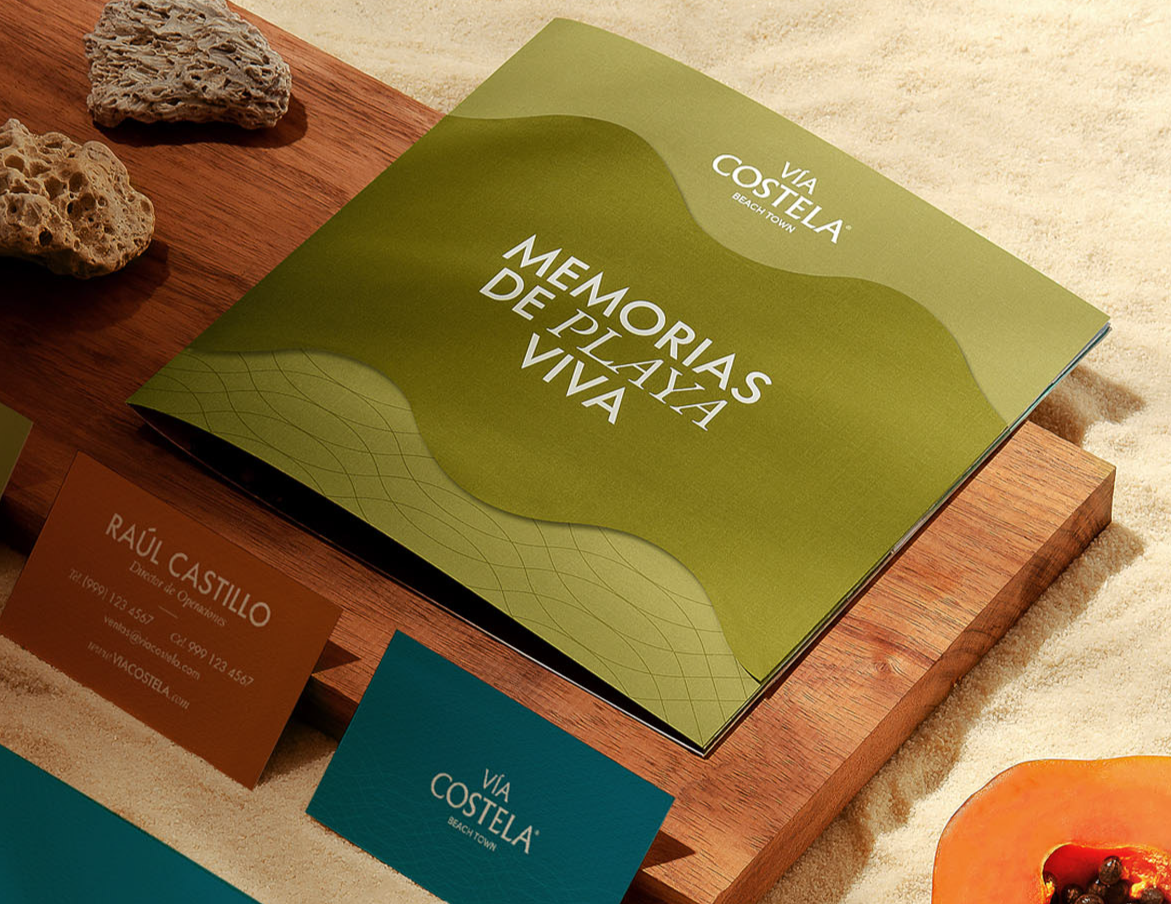 We love Mexican Studio Mantra's beautiful work for Via Costela Hotels!