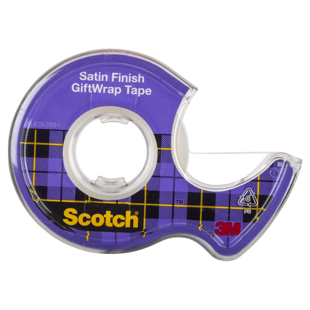 Scotch Gift Wrap Adhesive Tape Dispenser 19mm x 16.5m eBay