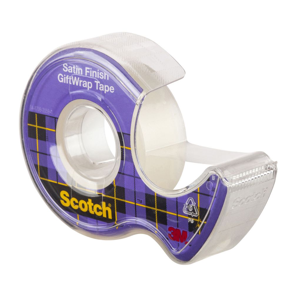 Scotch Gift Wrap Adhesive Tape Dispenser 19mm x 16.5m eBay