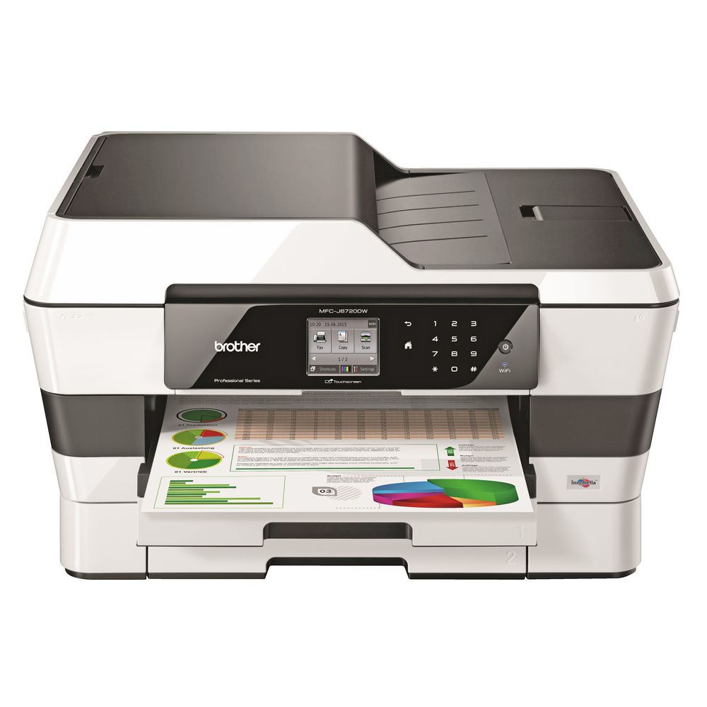 NEW Brother Printer A3 Inkjet Multifunction MFCJ6720DW 12502635727 eBay