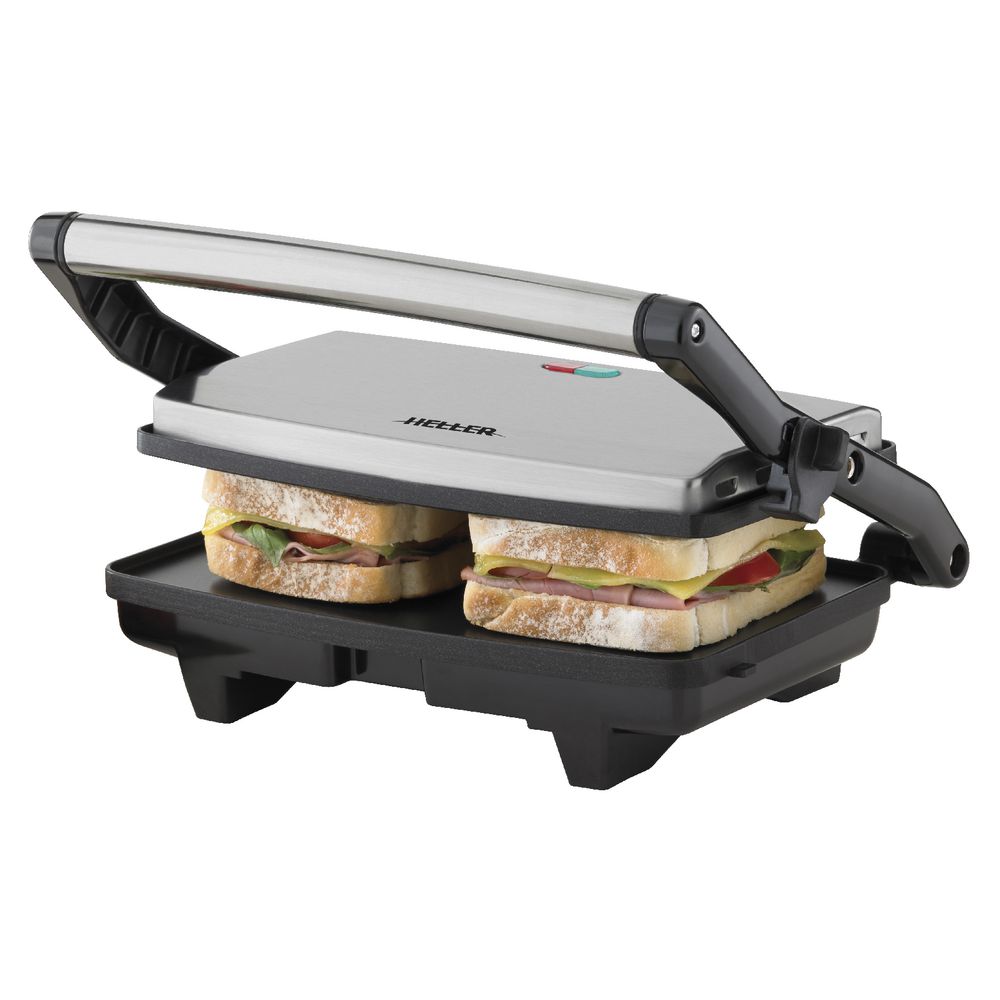 Heller Professional Stainless Steel Sandwich Press 2 Slice eBay