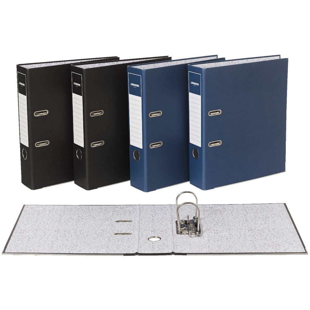 J.Burrows Lever Arch File A4 2 Ring Blue eBay
