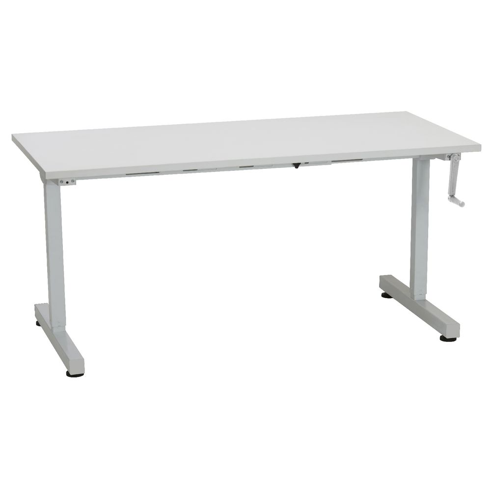 Matrix Manual Height Adjustable Desk 1500mm eBay