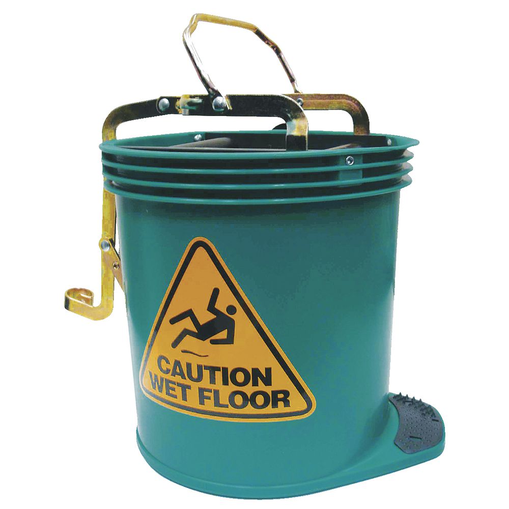 Oates Wringer Mop Bucket Green eBay