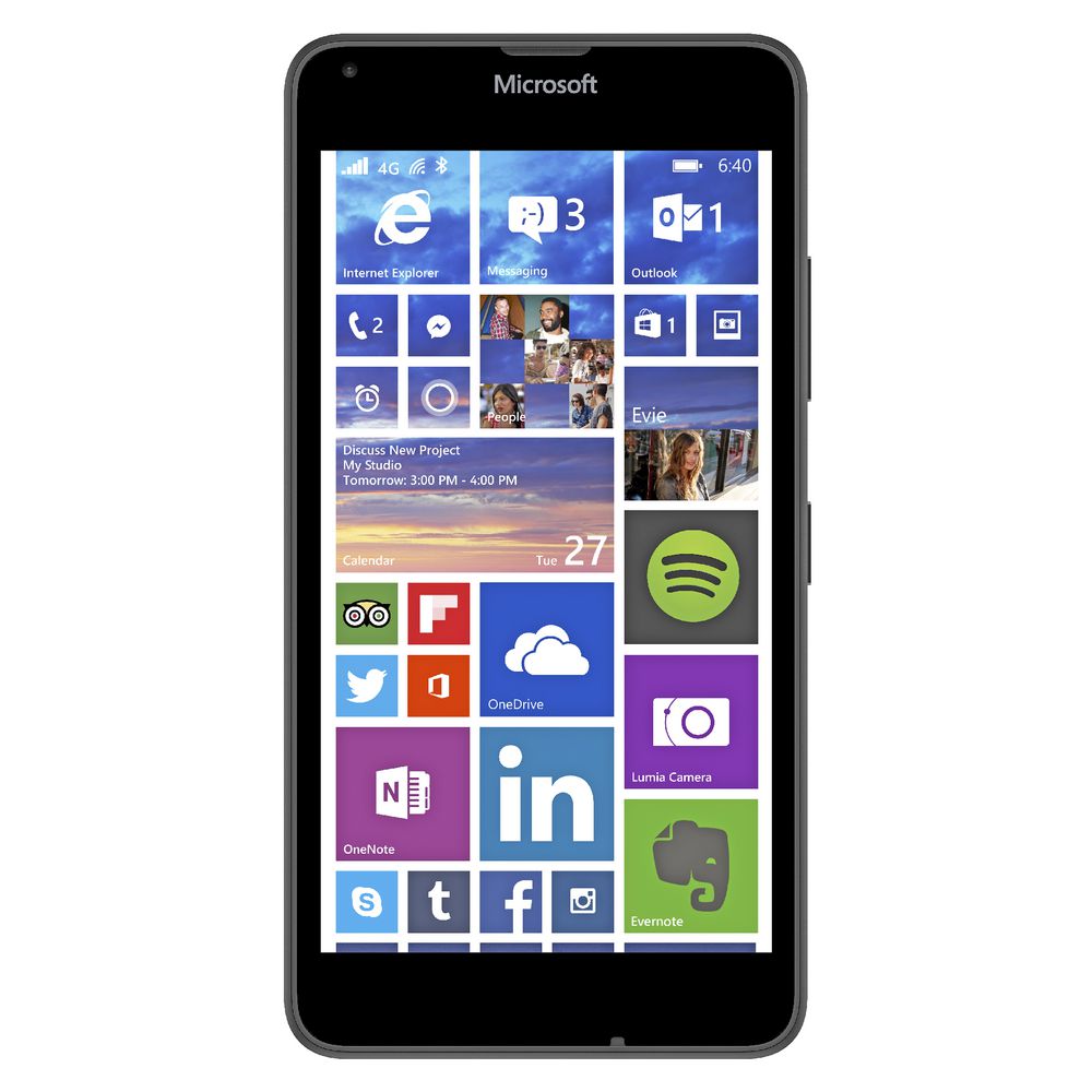 Microsoft Lumia XL Unlocked Phone Black 640