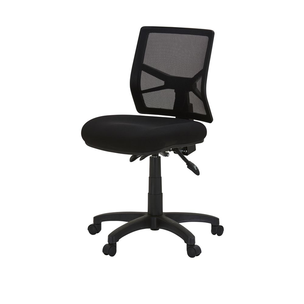 Matrix Mesh Deluxe Chair Black Officeworks