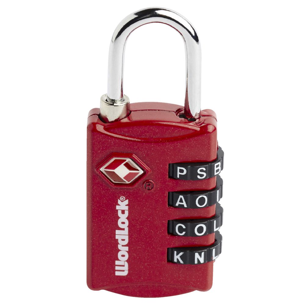 Wordlock TSA 4 Letter Combination Lock eBay
