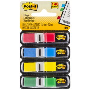 Post-it Mini Flags Basics 4 Pack
