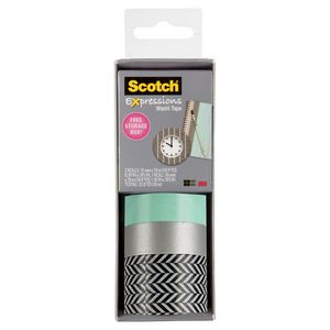 Scotch Expressions Washi Tape 3 Pack Zig Zag