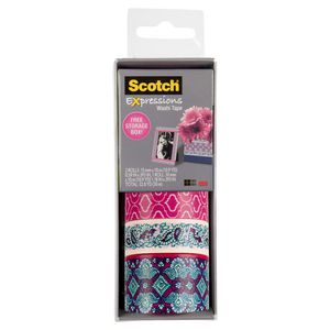 Scotch Expressions Washi Tape 3 Pack Pink Lace