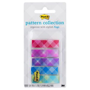 Post-it Pattern Collection Flags 12 x 43mm Flags 5 Pack