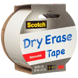 Scotch Dry Erase Tape 48mm x 4.6m