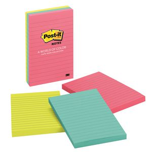 Post-it Lined Notes Capetown 3 Pack