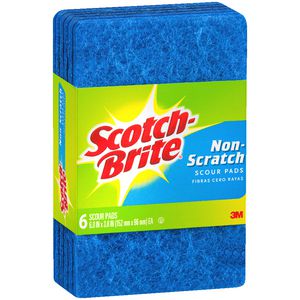 Scotch-Brite Non Scratch Scourer 6 Pack