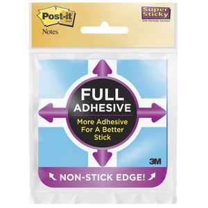 Post-it Super Sticky Full Adhesive Notes