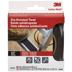 3M Safety Walk Step Ladder Tape Roll Black