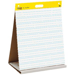 Post-it Tabletop Primary Ruled Easel Pad