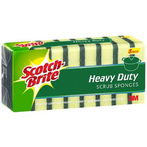 Scotch-Brite Heavy Duty Scourer 8 Pack