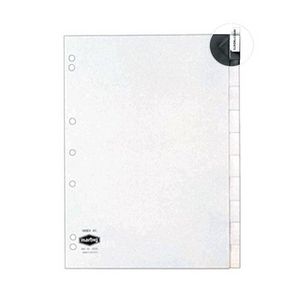 Marbig A4 Insertable Divider with 10 Tabs