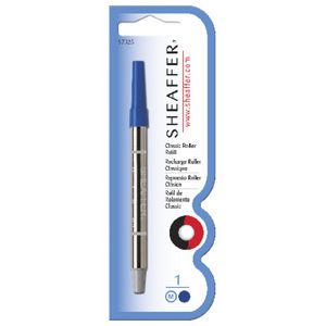 Sheaffer Rollerball Pen Medium Refill Cartridge Blue