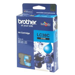 Brother LC-38 Ink Cyan
