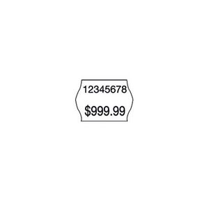 Meto 2 Line Series Labels Removable White 5 Pack