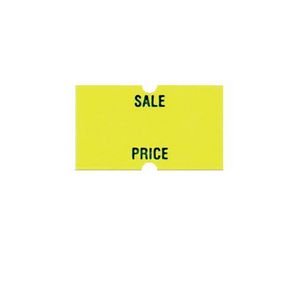 Meto 6 Digit Label Rolls Sale Yellow 10 Pack