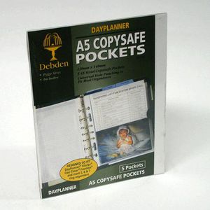 Collins Debden Dayplanner A5 Copysafe Refill Pockets