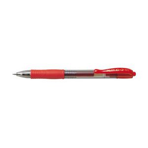 Pilot G-2 Fine Retractable Gel Pens Red 4 Pack