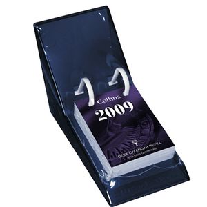 Collins Debden Acrylic Top Hole Desk Calendar Stand