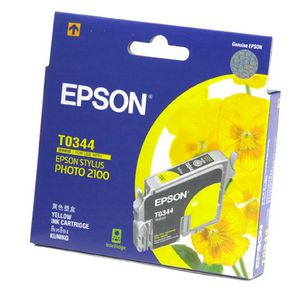 Epson Ink Cartridge Yellow T0344