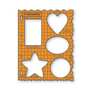 Fiskars Shape Template Assorted Shapes