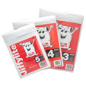 Jiffy Lite Padded Mailing Bags 150 x 225mm 5 Pack