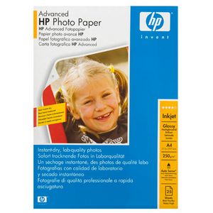 HP 250gsm A4 Advanced Glossy Photo Paper 25 Sheet Pack