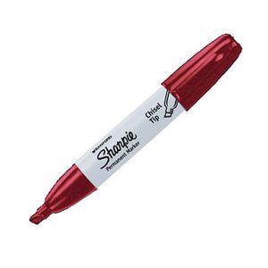 Sharpie Super Chisel Permanent Marker Red