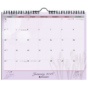 At A Glance Nature Monthly Wall Calendar 2016