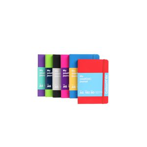 ColourHide A6 PE Linen Journal 192 Page Assorted