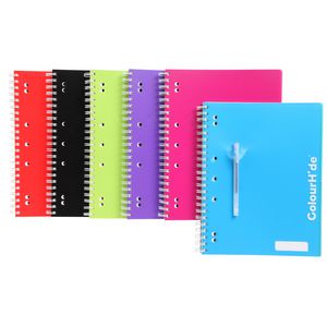 ColourHide My Trusty A4 Lecture Book 140 Page Assorted