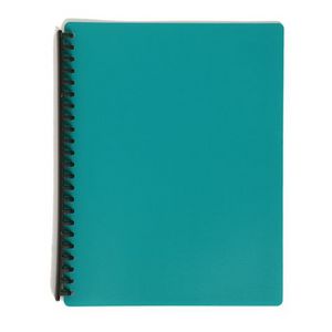 Marbig A4 20 Pocket Refillable Display Book Green