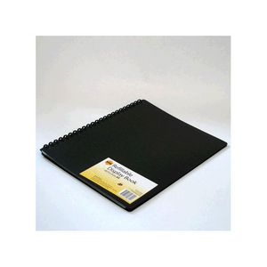 Marbig A4 40 Pocket Refillable Display Book Black