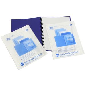 Marbig A4 Display Book Pocket Refill 10 Pack