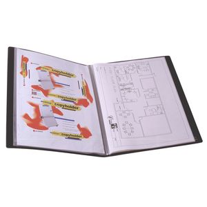 A3 20 Pocket Display Book Black