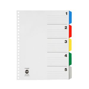 Marbig A4 Display Book 5 Tab Divider