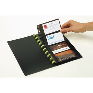 Marbig Kwik Zip Business Card Holder