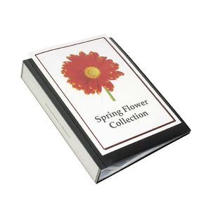 Marbig A4 Clearview Display Book Black 100 Pocket