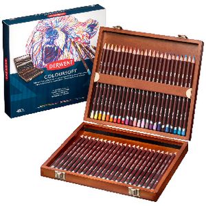 Derwent Coloursoft Pencils 48 Pack