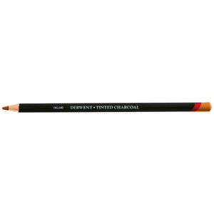 Derwent Tinted Charcoal Pencil Burnt Orange