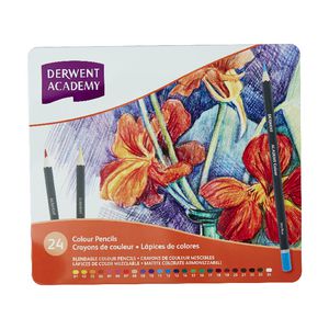 Derwent Academy Colour Pencils 24 Pack