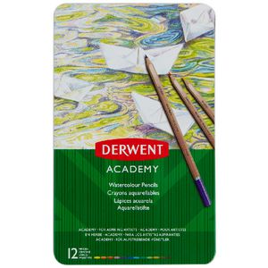 Derwent Academy Watercolour Pencils 12 Pack