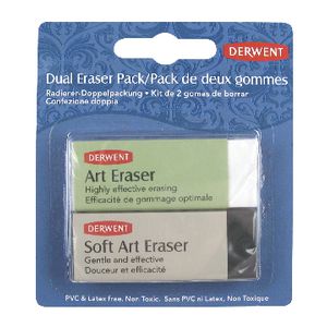 Derwent Dual Eraser 2 Pack